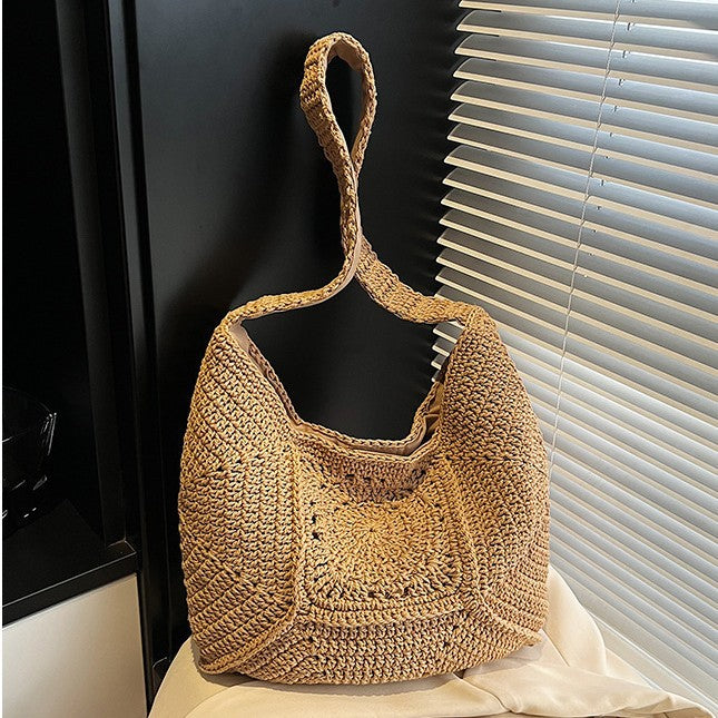 Handcrafted Macrame Tote Bag with Unique Pattern Stornfield