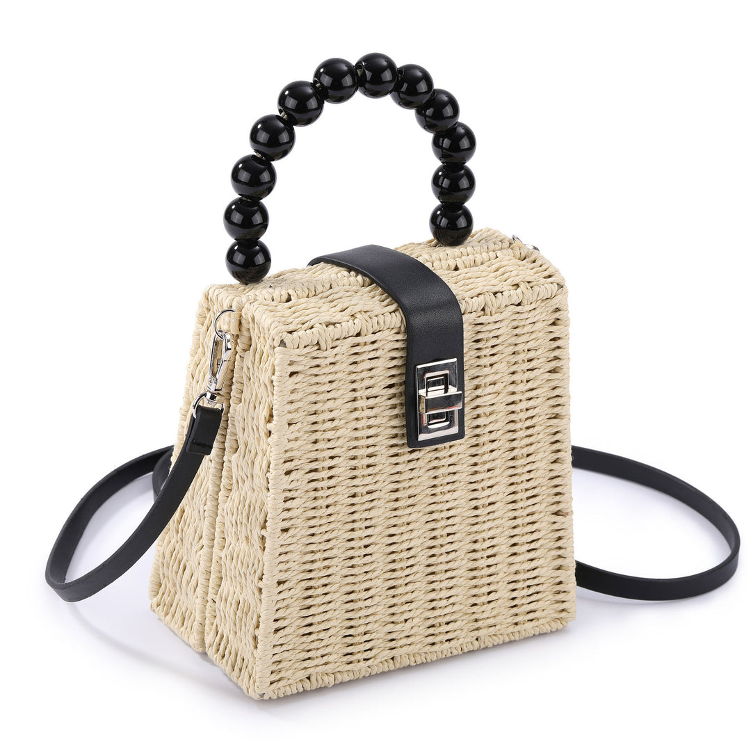 Women's Designer Basket Bag with Unique Grip Stornfield