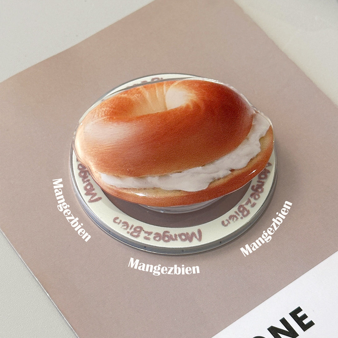Bagel-shaped coffee cup coasters Stornfield