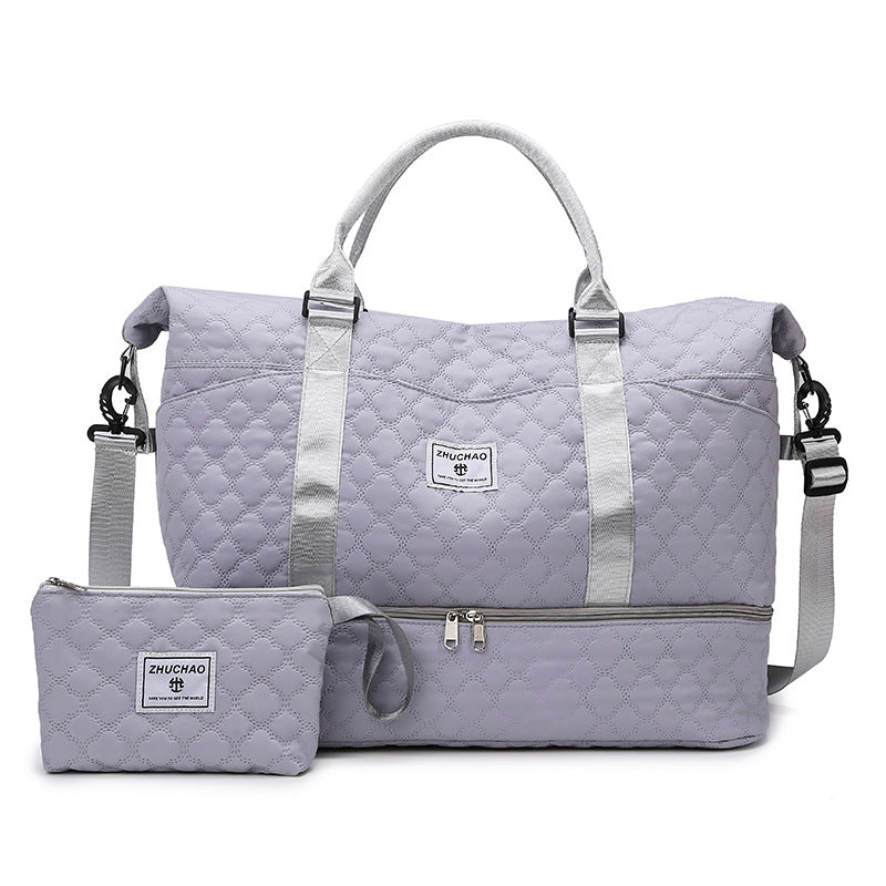 Stylish Quilted Travel Duffel Stornfield