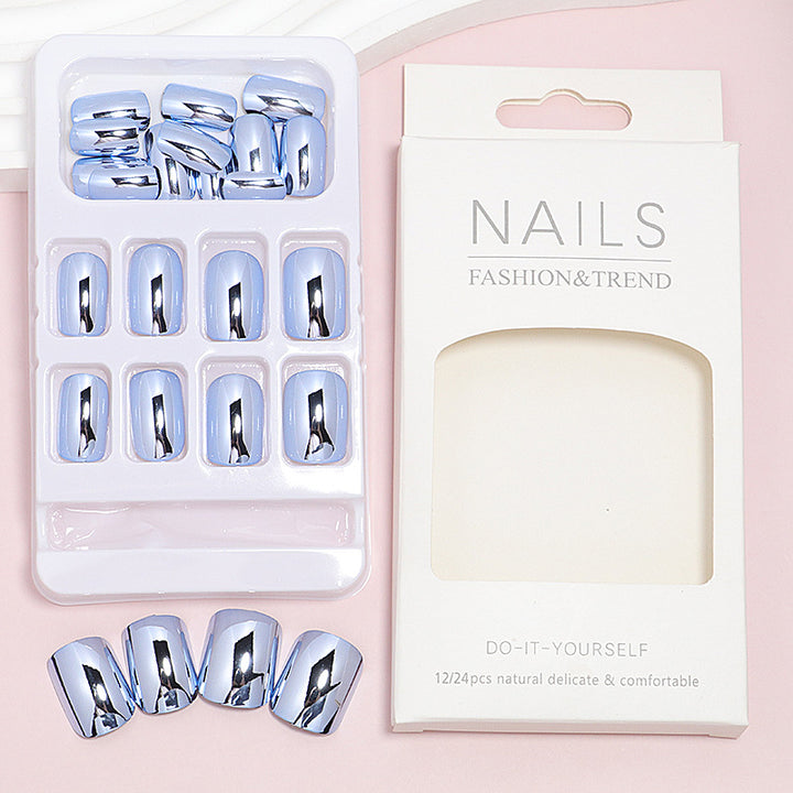 Premium Mirrored Finish Press-On Nails Stornfield