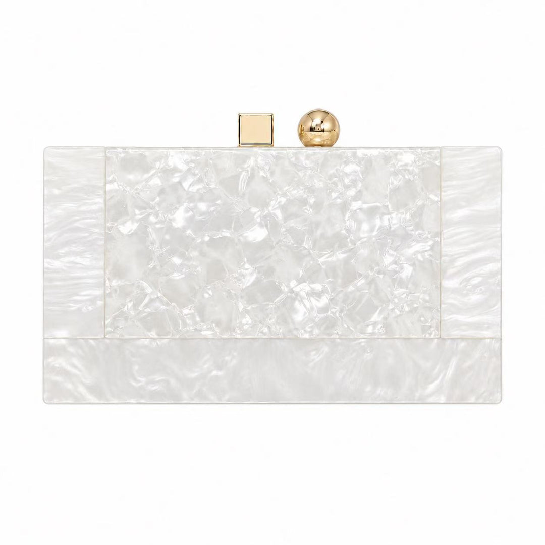 Decorative Acrylic Evening Clutch