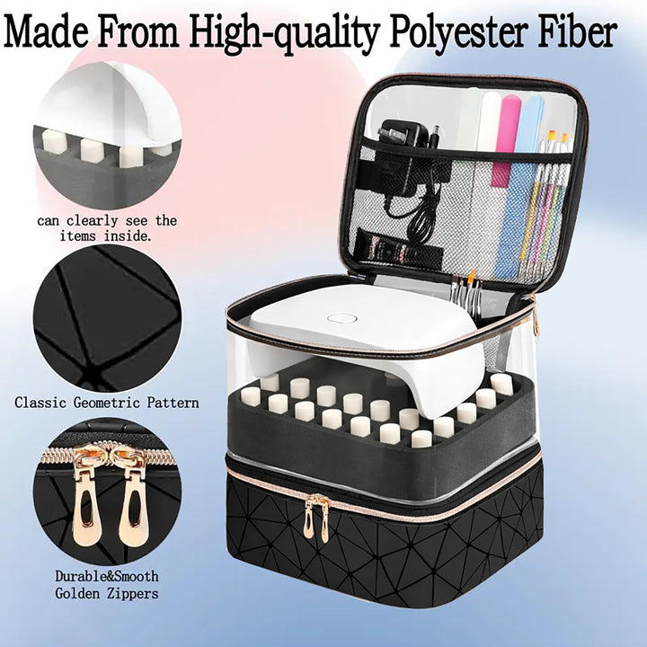Cosmetic organizer with intelligent compartment system Stornfield