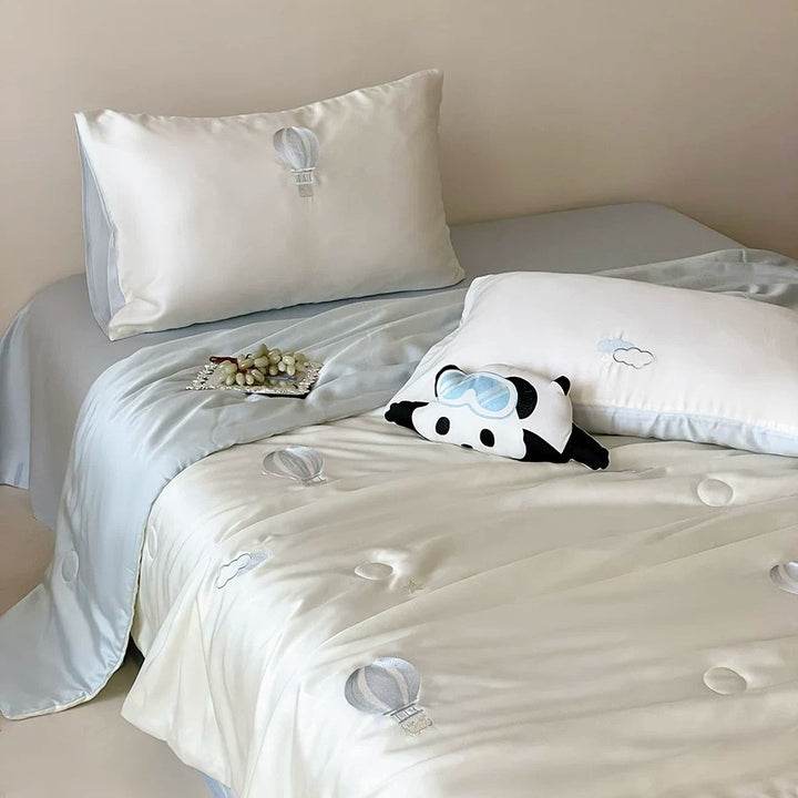 Decorative Silky Smooth Embroidered Bedding Set Stornfield