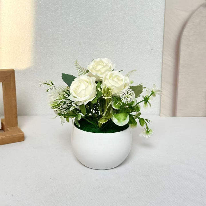 Artificial Orchid Plant for Indoor Home Decor