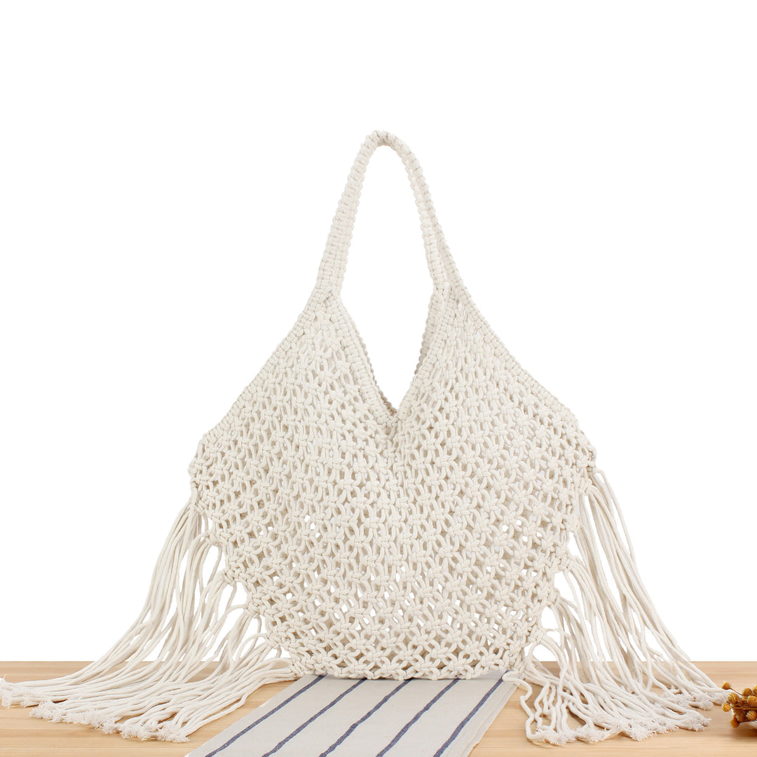 Large Macramé Shopping Basket Stornfield