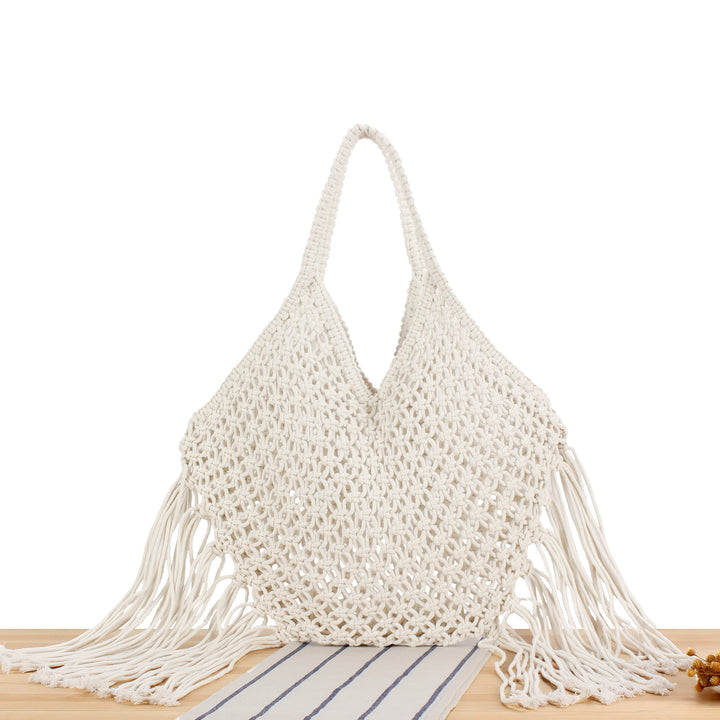 Large Macramé Shopping Basket Stornfield