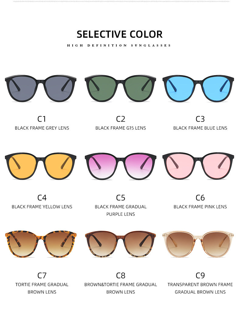 Women's Fashion Cat-Eye Sunglasses with Mirrored Lenses Stornfield
