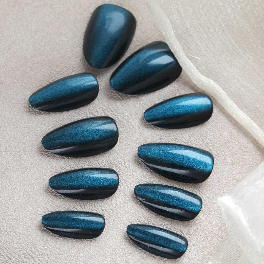 Premium Glossy Stiletto Press-On Nails Stornfield