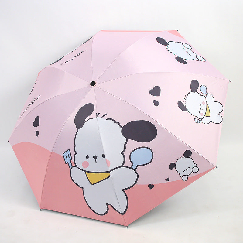 Women's Folding Kid's Umbrella with Cute Animal Designs Stornfield