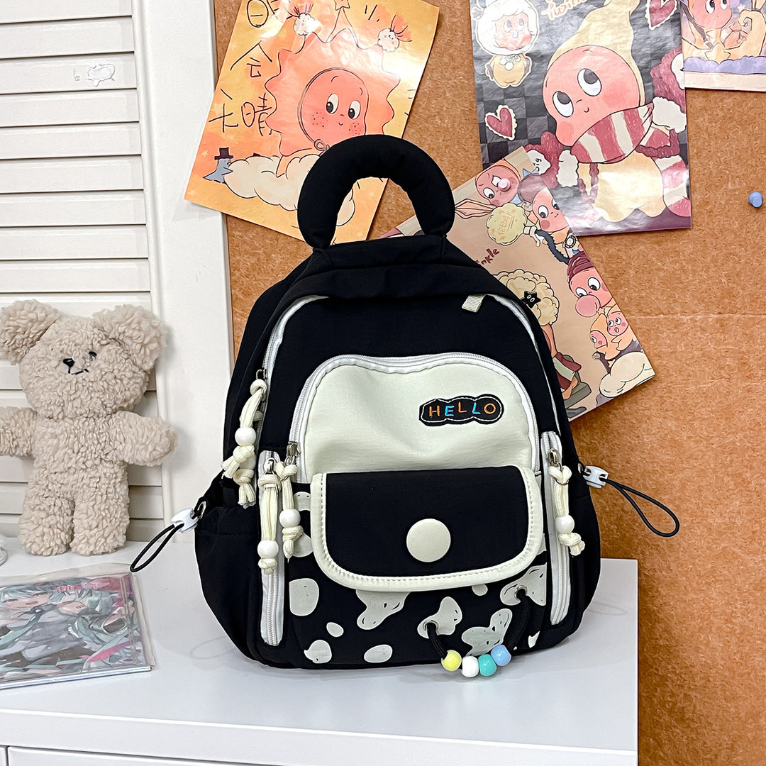 Whimsical Graphic Print Backpack Stornfield
