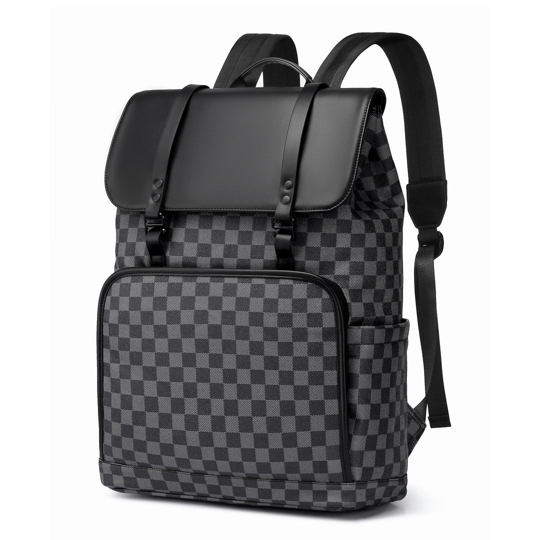 Modern Checkered Backpack Stornfield