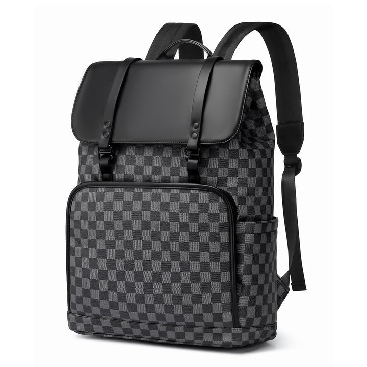 Modern Checkered Backpack Stornfield