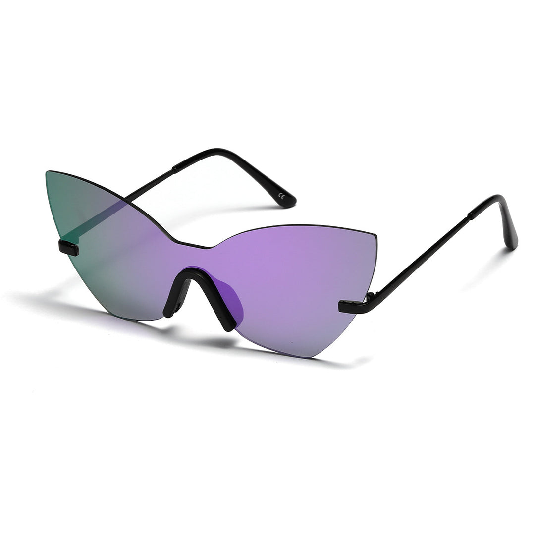 Women's extravagant Cat-Eye sunglasses with high-quality metal frame Stornfield