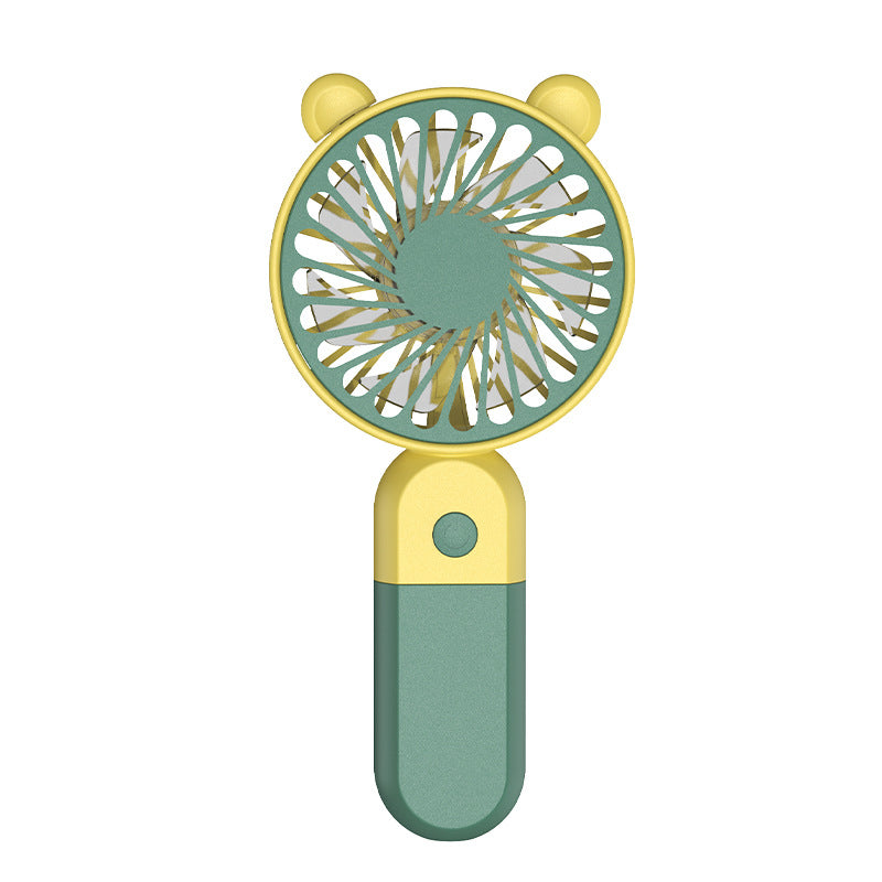 Women portable hand fan with cute animal design Stornfield