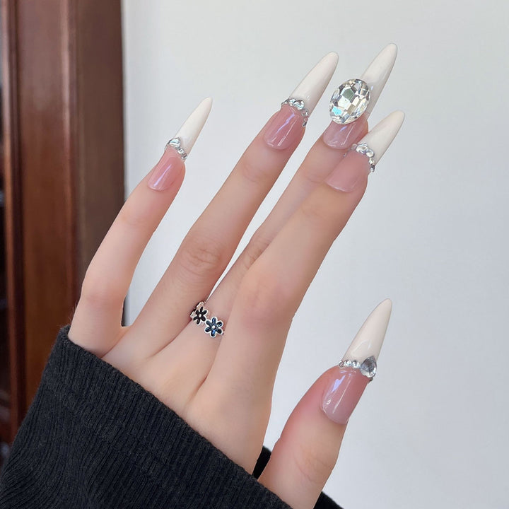 Elegant Stiletto Press-On Nail Art Stornfield