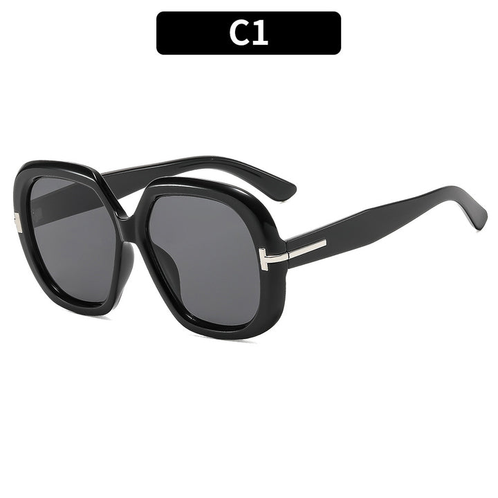 Fashion-Forward Oversized Hexagonal Sunglasses