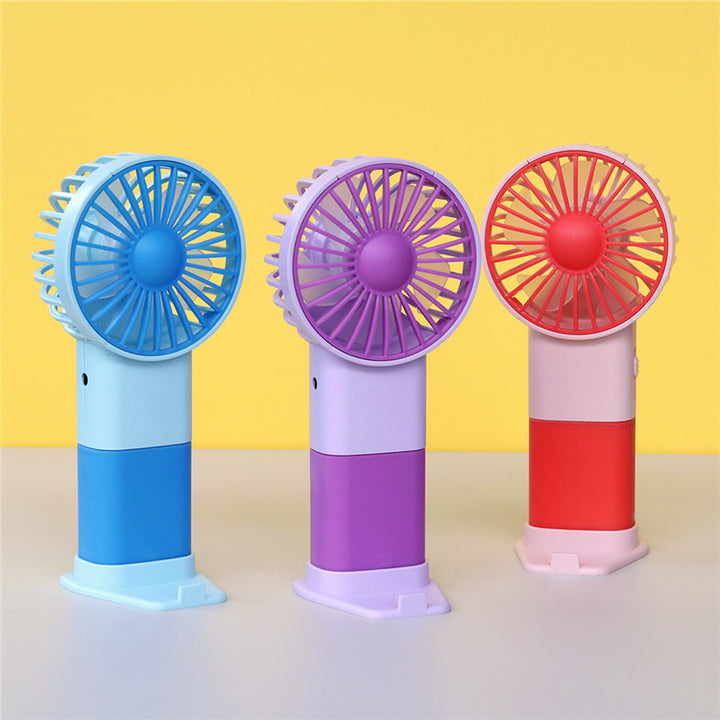 Unisex Portable Hand Fan in Playful Cat Design Stornfield