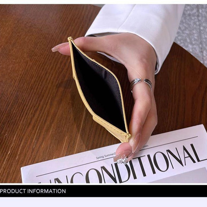 Woven Leather Card Holder Stornfield