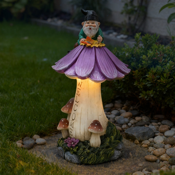 Whimsical Gnome Garden Decor