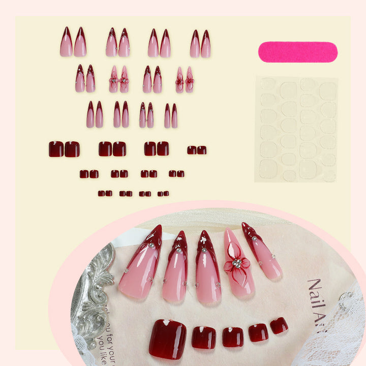 Elegant Decorative Press-On Nail Set Stornfield 1788496206
