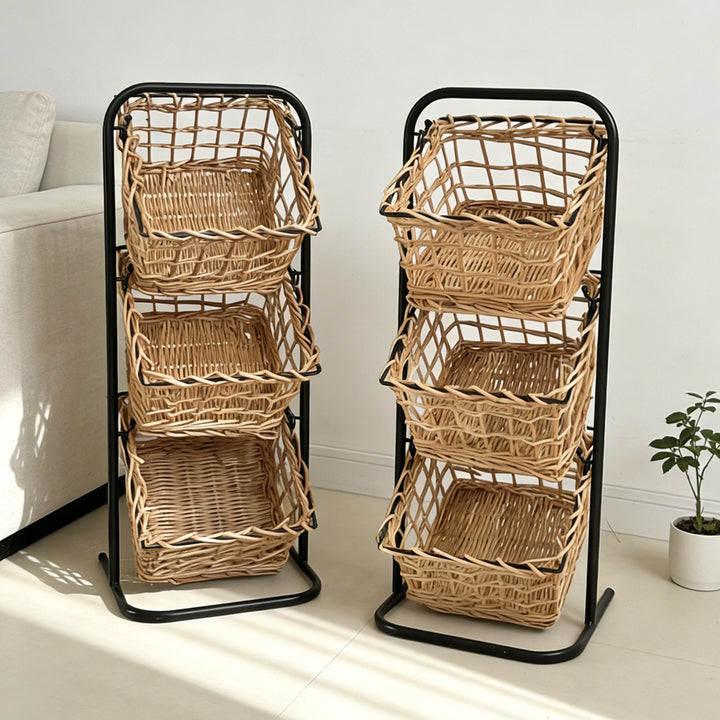 Multifunctional Basket Stand Stornfield