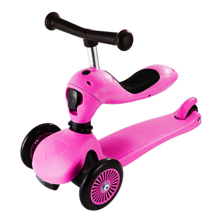 Adjustable Height Glider Scooter Stornfield
