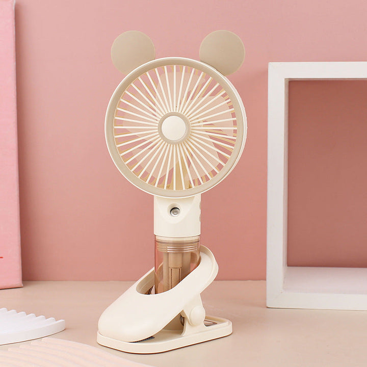 Women Portable Mini Fan with Spray Function Stornfield
