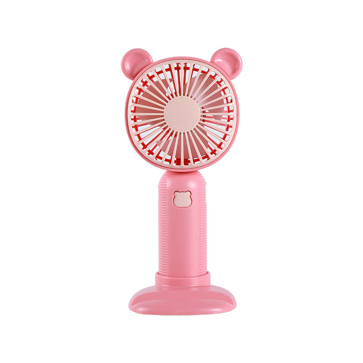 Ladies portable mini hand fan in cute bear design Stornfield