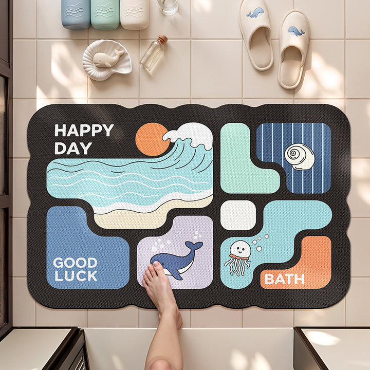 Inspirational Quote Floor Mat