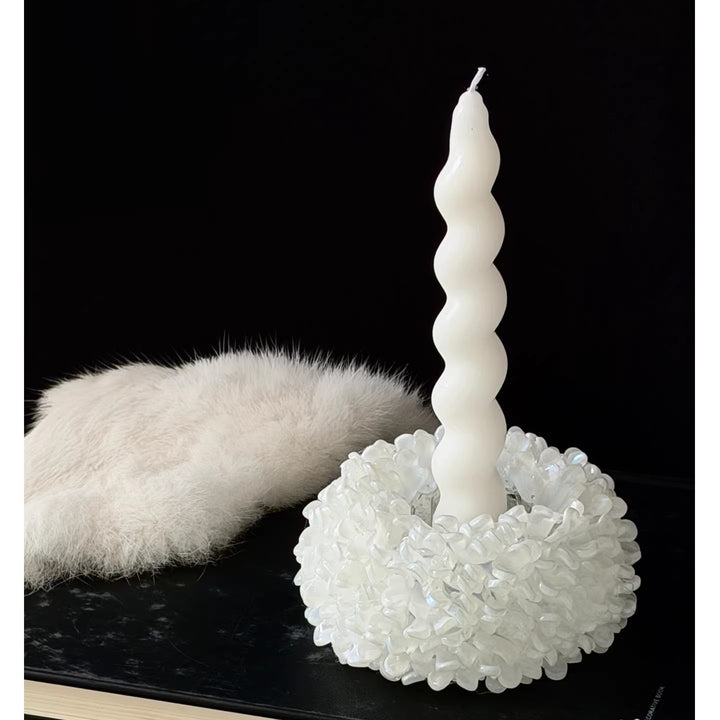 Flower inspired Candle holder