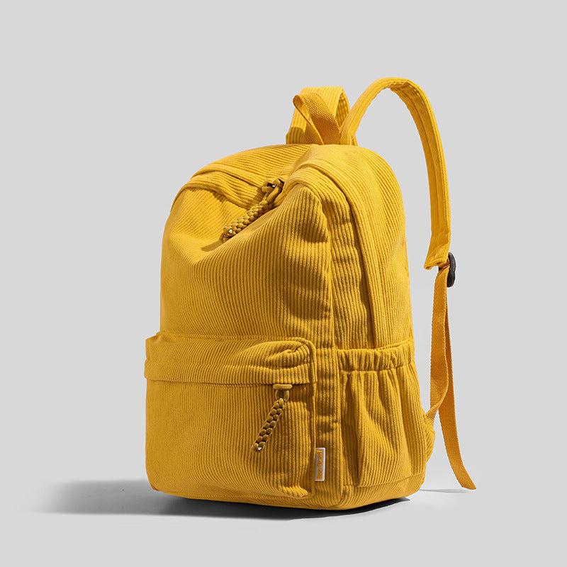 Ribbed Fabric Lightweight Backpack Stornfield