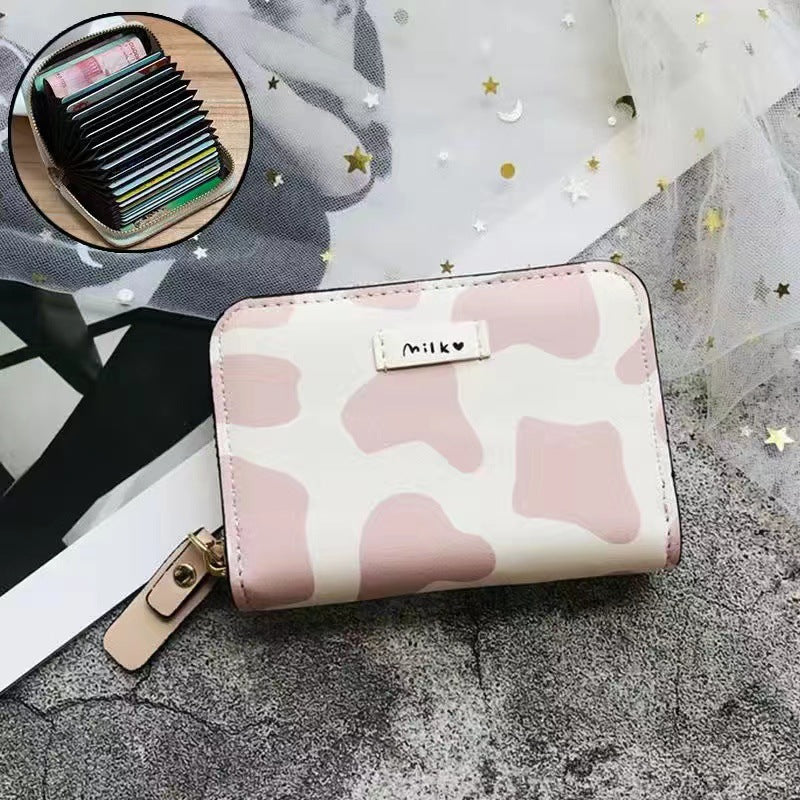Multi-Compartment Zippered Wallet
