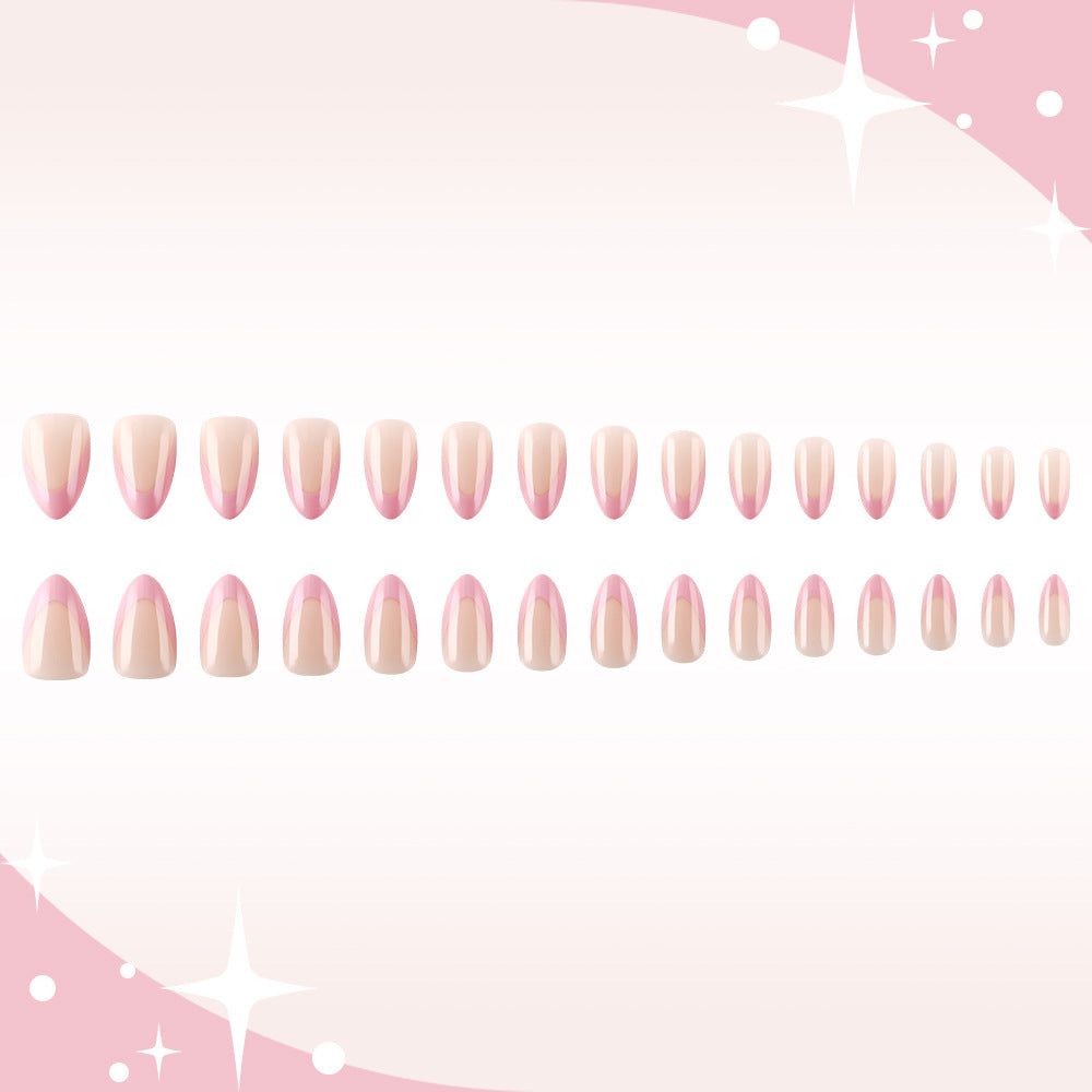 Elegant French Tip Gel Nail Art Stornfield