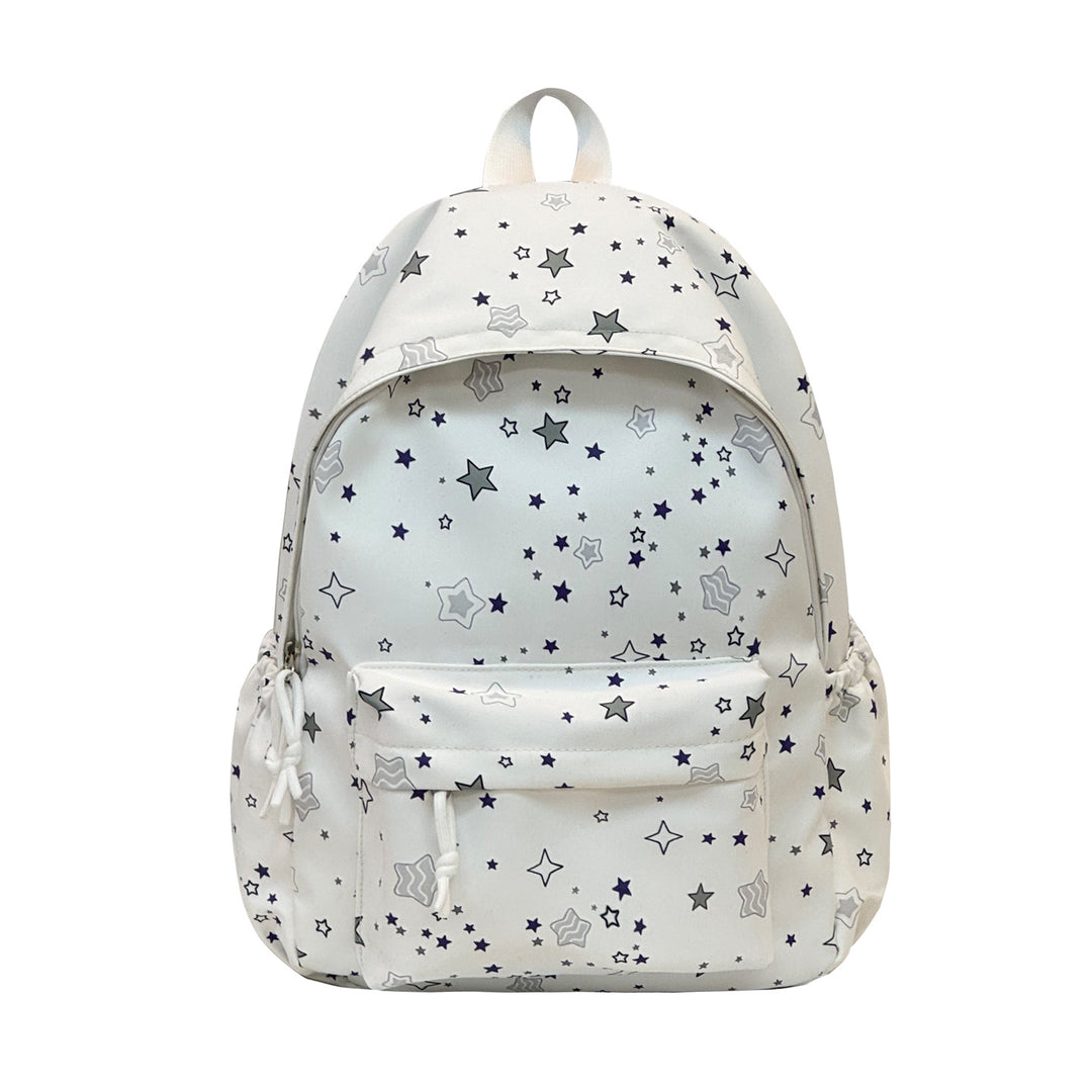 Star-Patterned Casual Backpack