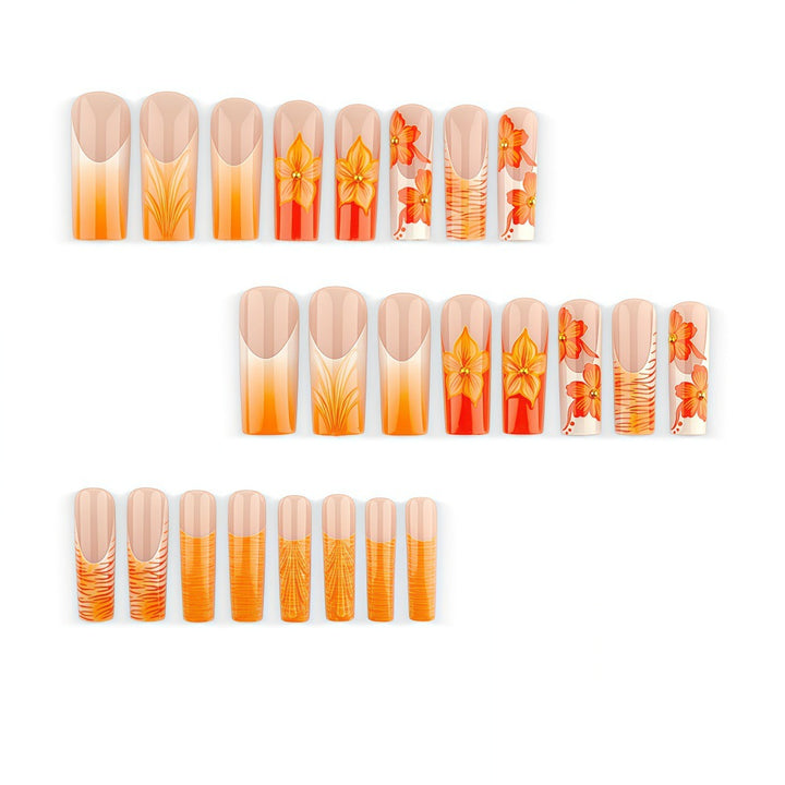 Artificial Nails in Creative Flower Design Stornfield