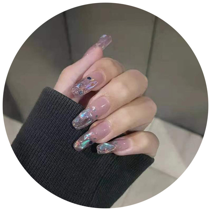 Premium Glitter Gel Press-On Nails Stornfield