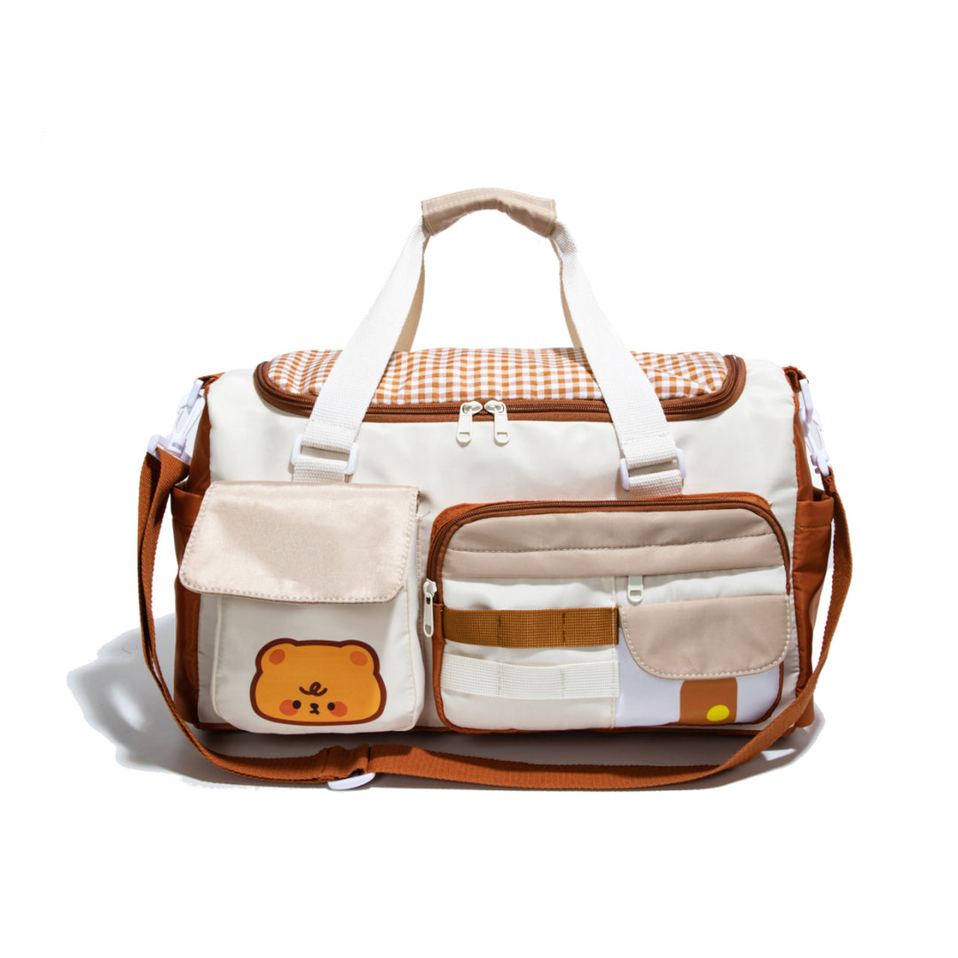 Sporty travel bag with multiple outer pockets Stornfield
