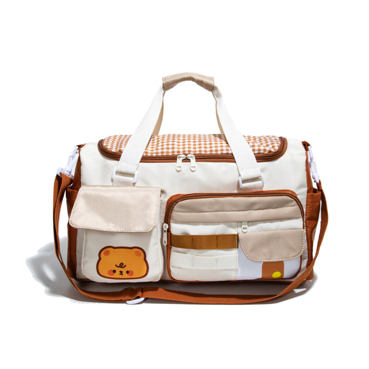 Sporty travel bag with multiple outer pockets Stornfield