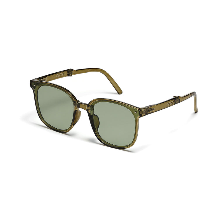 Women's square sunglasses with innovative plastic frame and polarized lenses Stornfield
