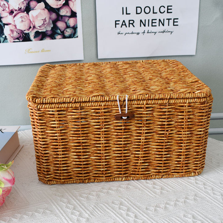 Handwoven Decorative Storage Box Stornfield