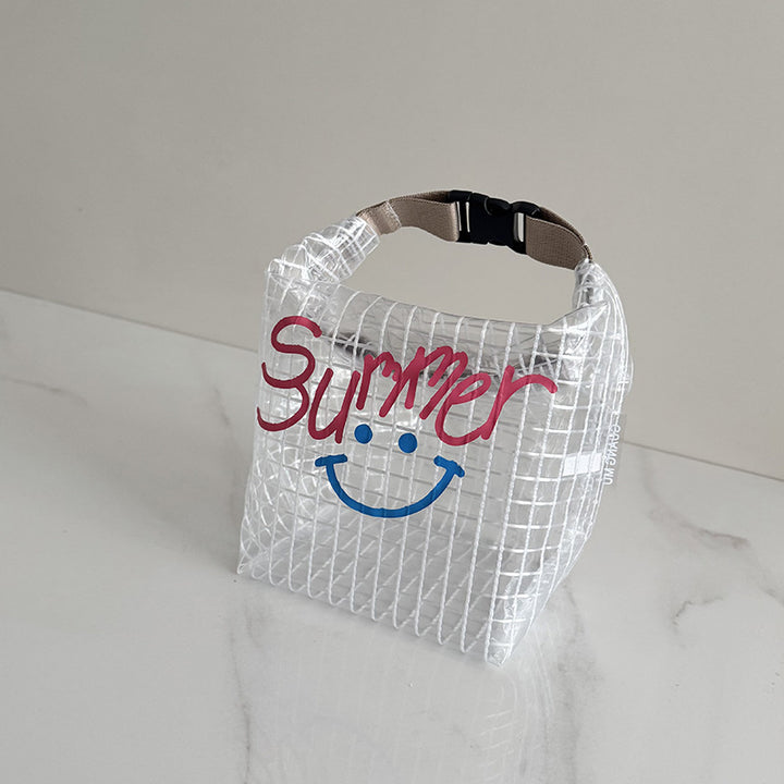 Storage bag made of durable, transparent material Stornfield