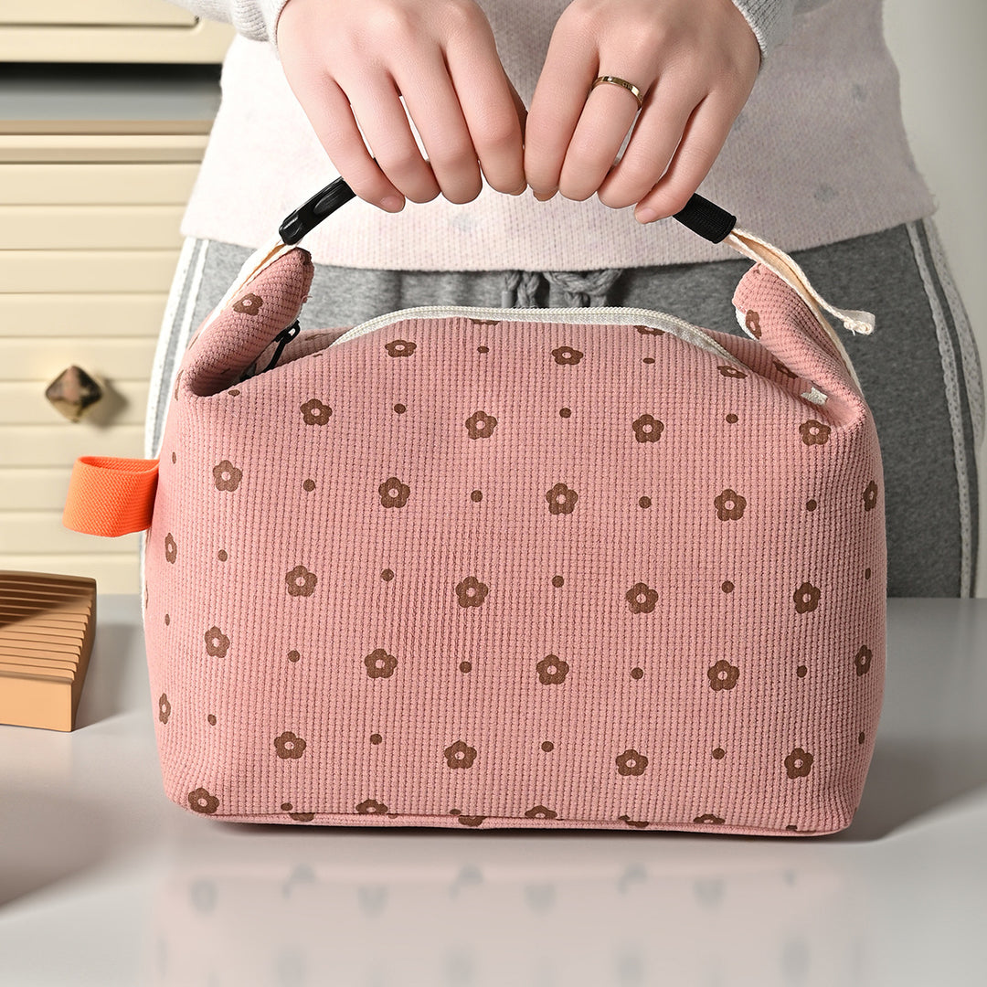 Insulated Lunch Carrier Bag with Fun Strawberry Design Stornfield