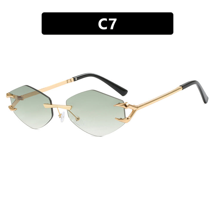 Women's extravagant hexagonal sunglasses with innovative frame and UV protection Stornfield