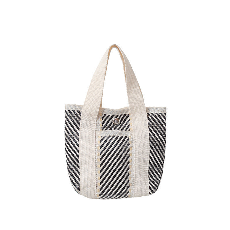 WoColorful Woven Beach Tote Bag Stornfield