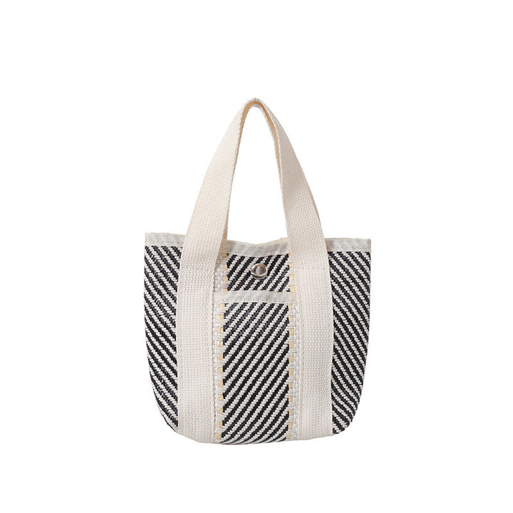 WoColorful Woven Beach Tote Bag Stornfield