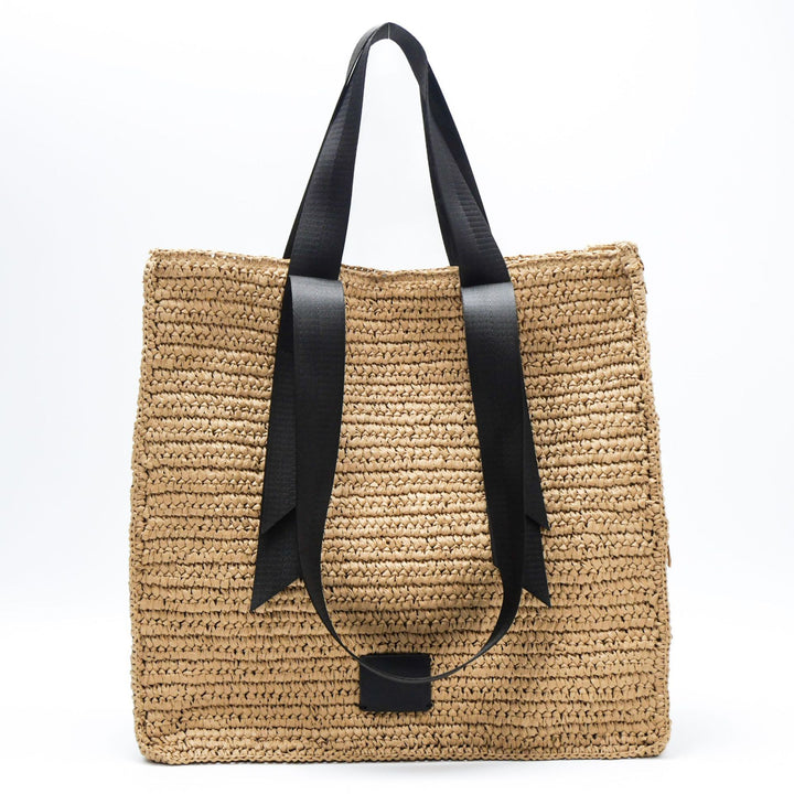 Spacious woven tote bag with wide handles Stornfield