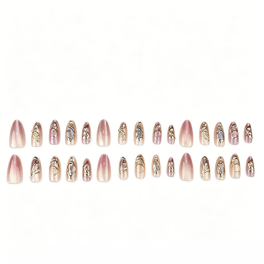 Glamorous artificial nails with noble accents Stornfield
