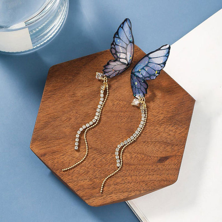 Artistic Butterfly-Inspired Dangle Earrings Stornfield