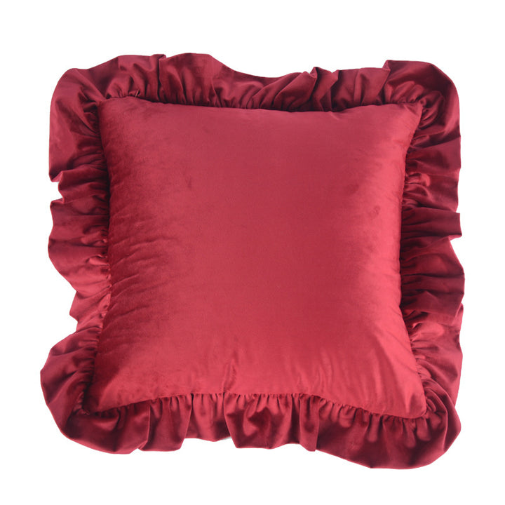 Luxury Ruffle Decorative Pillow